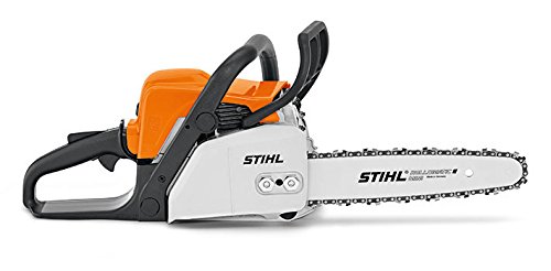 STIHL CAST Iron Petrol Chainsaw 18" Guide BAR MS 180 with Sharpening KIT by KISAN Choice