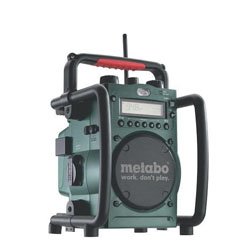 Metabo Cordless Radios for Canadian Jobsites