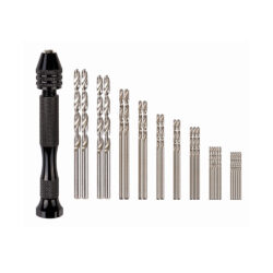 toptopdeal Electomania Hand Drill Set Precision Pin Vise