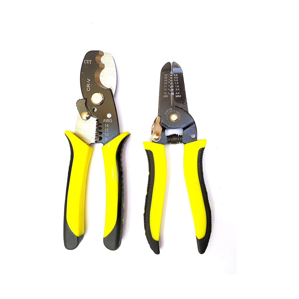 toptopdeal Inditrust 7inch Multi Pliers Wire Stripper Electrician Wire Cutter Plier Crimping Nipper