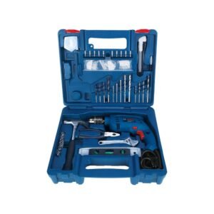 Bosch GSB 500W 10 RE Professional Tool Kit, MS and Plastic (Blue, Pack of 100)